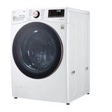 4.5 cu.ft. Ultra Large Capacity Front Load Washer with AIDD, TurboWash, Steam and Wi-Fi Connectivity, Black Steel