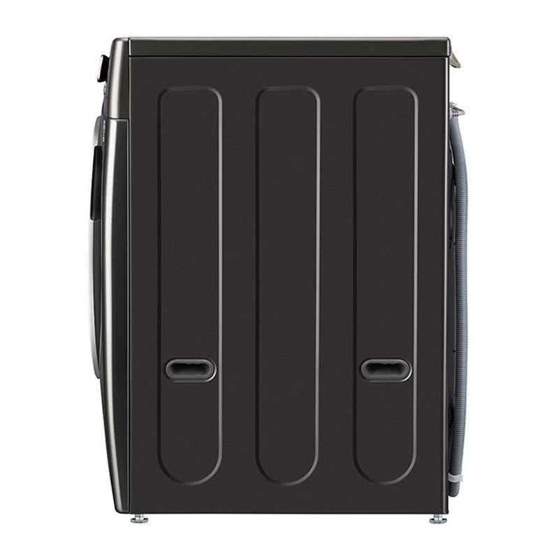 5.0 cu.ft. Ultra Large Capacity Front Load Washer with AIDD, TurboWash, Steam and Wi-Fi Connectivity, Black Steel