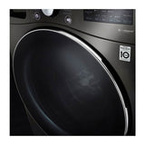 5.0 cu.ft. Ultra Large Capacity Front Load Washer with AIDD, TurboWash, Steam and Wi-Fi Connectivity, Black Steel