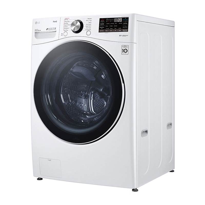 5.0 cu.ft. Ultra Large Capacity Front Load Washer with AIDD, TurboWash, Steam and Wi-Fi Connectivity, Black Steel