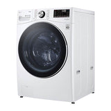 5.0 cu.ft. Ultra Large Capacity Front Load Washer with AIDD, TurboWash, Steam and Wi-Fi Connectivity, Black Steel