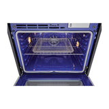 LG STUDIO Single Wall Oven, 4.7 cu-ft, 30'', 7'' LCD Touch-Screen Control, Instaview, Steam Sous Vide, Air Fry