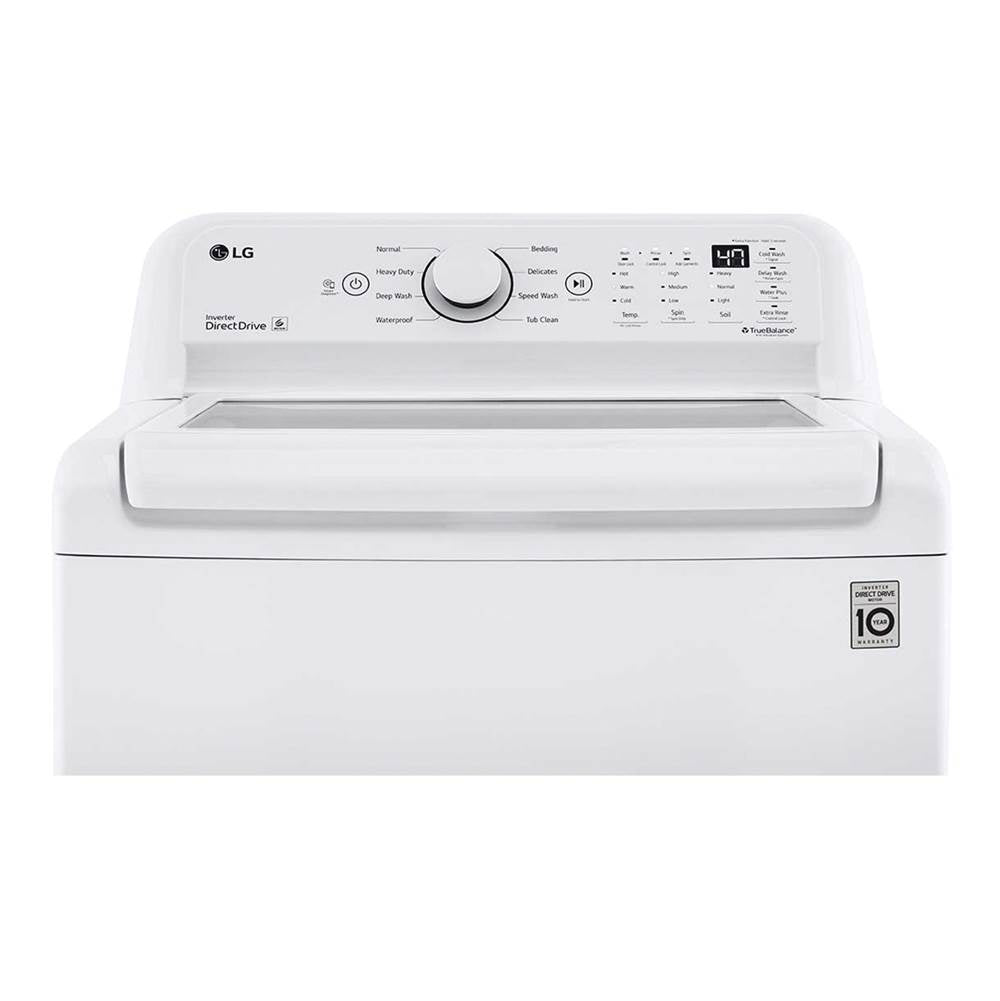 Top Load Washer, 4.5 cu-ft Ultra Large Capacity, White