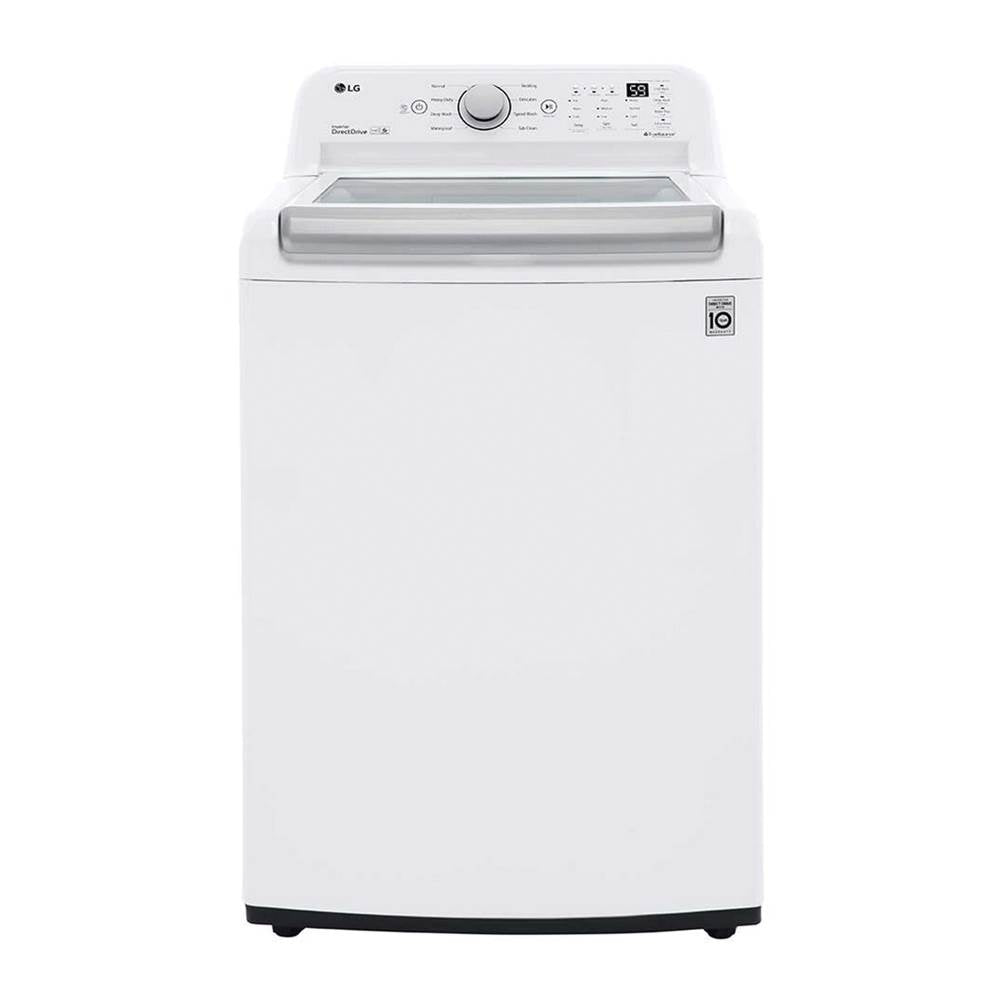 LG Appliances - Top Load Washer, 5 cu-ft Ultra Large Capacity, White - White