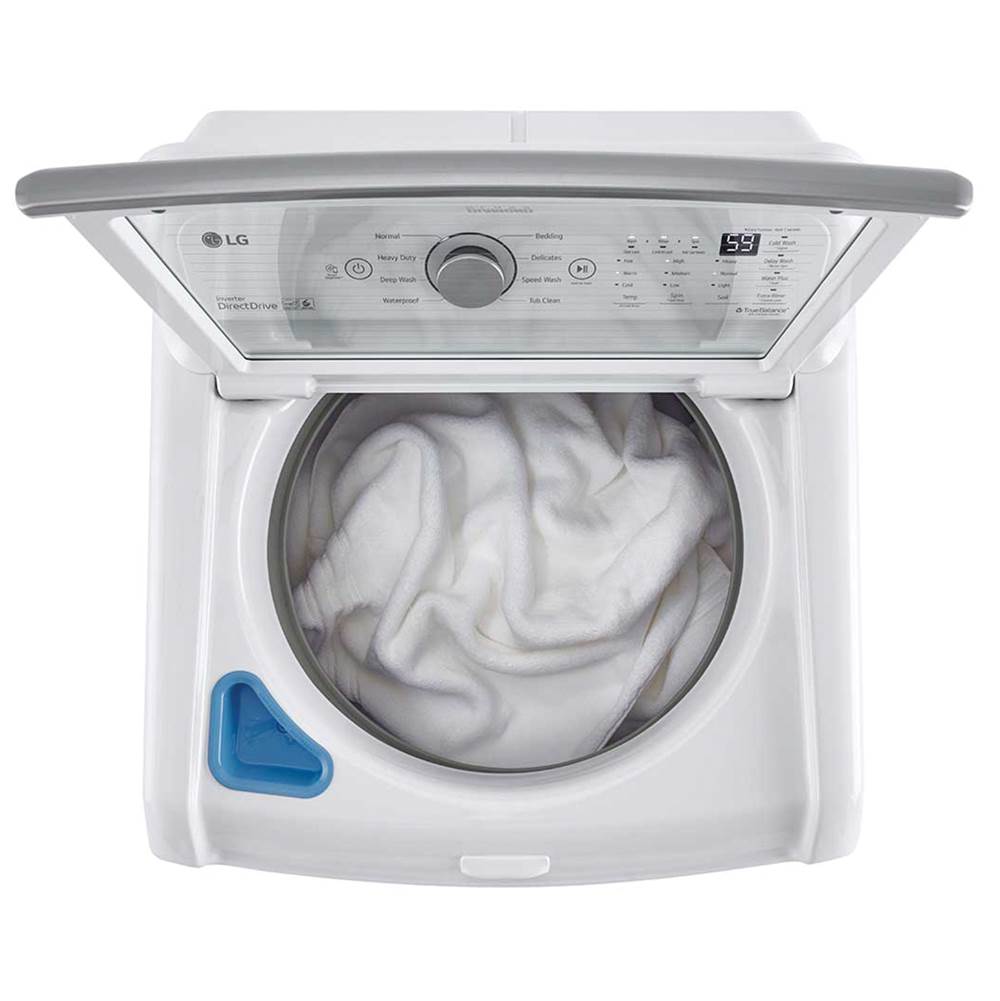 Top Load Washer, 5 cu-ft Ultra Large Capacity, White