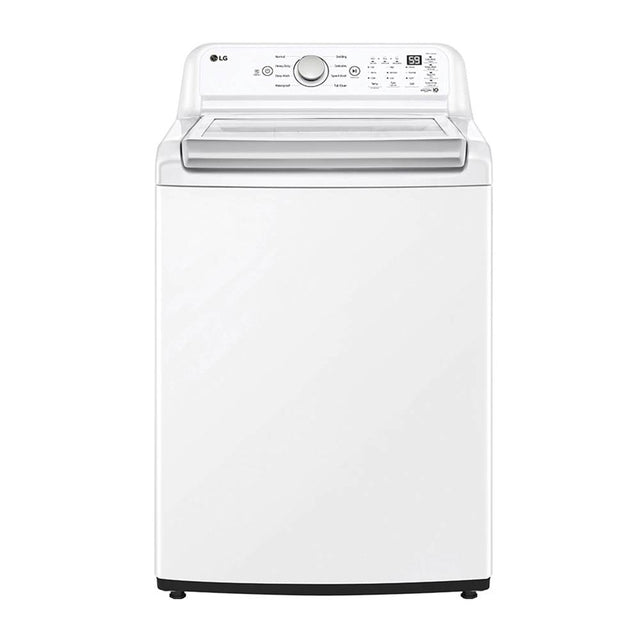 LG Appliances - Ultra Large Capacity Top Load Washer, 4.8 cu-ft, Agitator, White - White