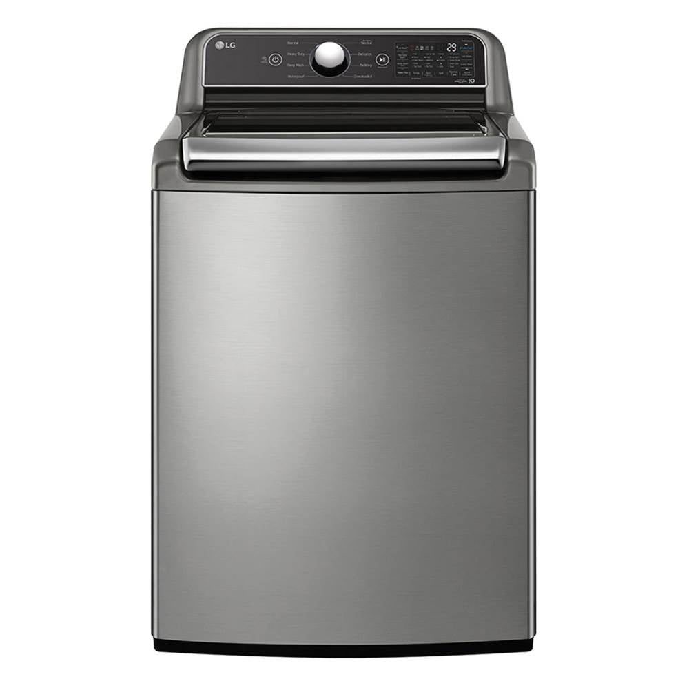 LG Appliances - Mega Capacity Top Load Washer, 5.5 cu-ft, Graphite Steel - Graphite Steel