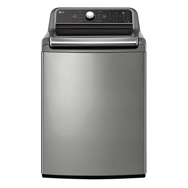 LG Appliances - Mega Capacity Top Load Washer, 5.5 cu-ft, Graphite Steel - Graphite Steel