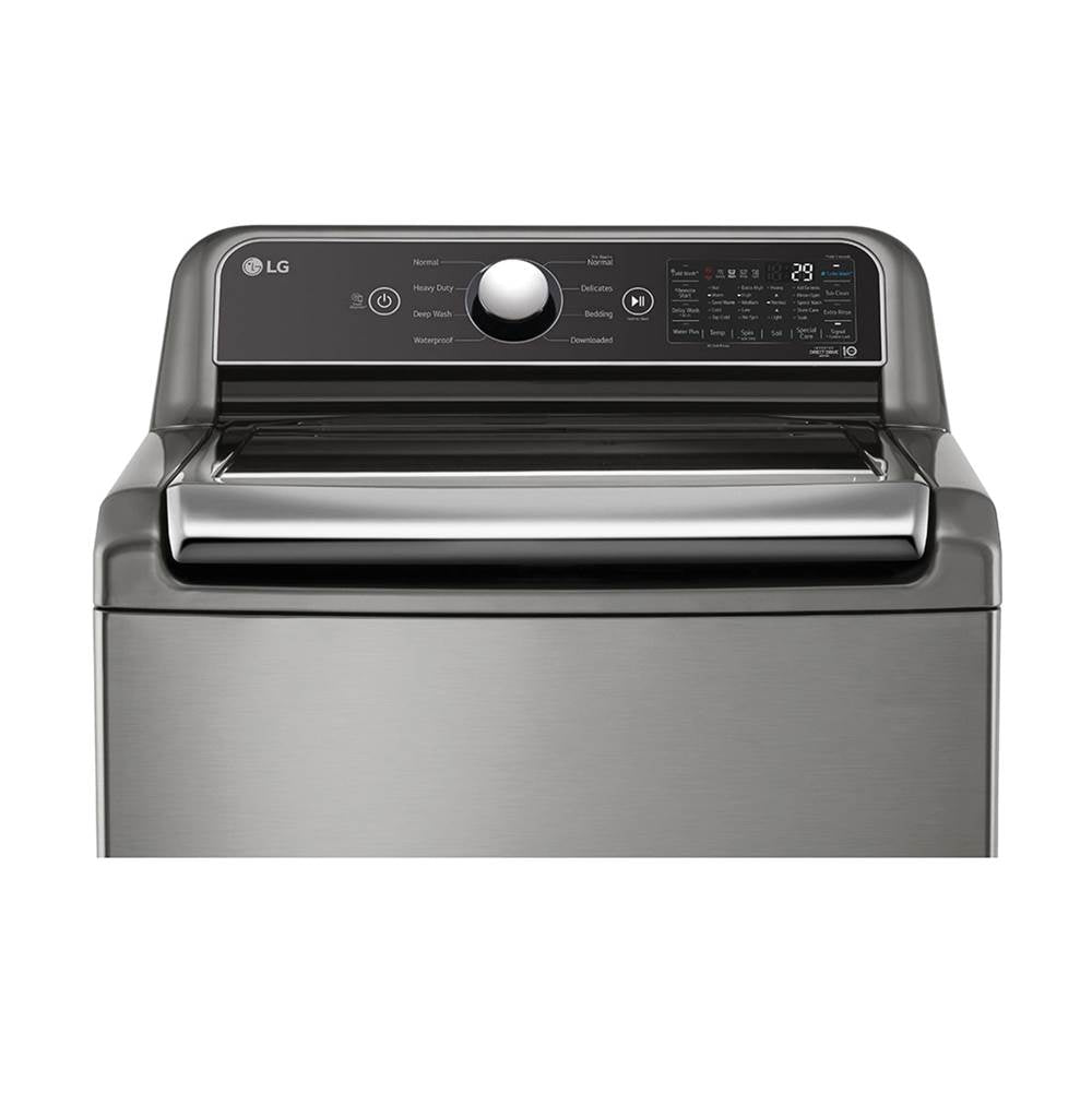 Mega Capacity Top Load Washer, 5.5 cu-ft, Graphite Steel