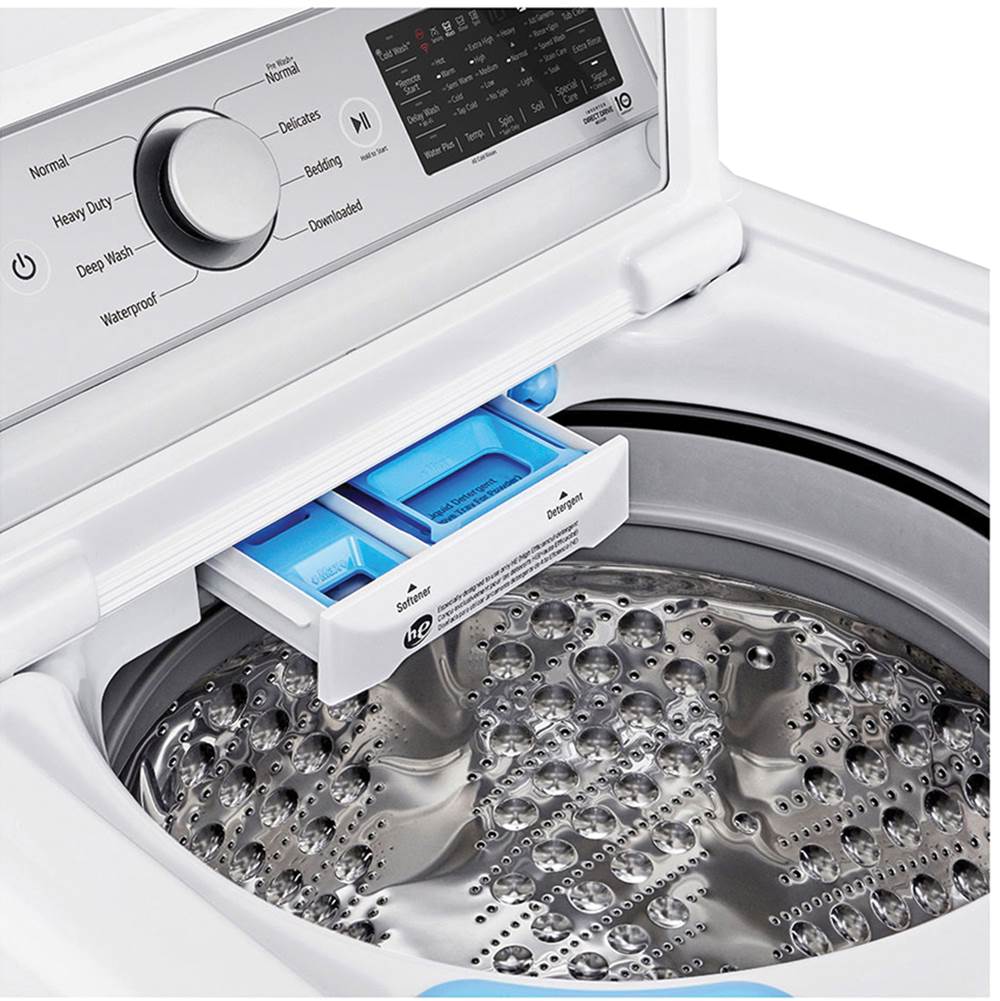 Mega Capacity Top Load Washer, 5.5 cu-ft, Graphite Steel