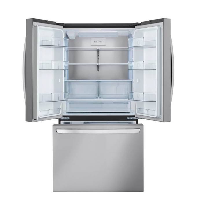 27 Cu Ft. 3 Door French Door Counter Depth Refrigerator With Internal Water Dispenser