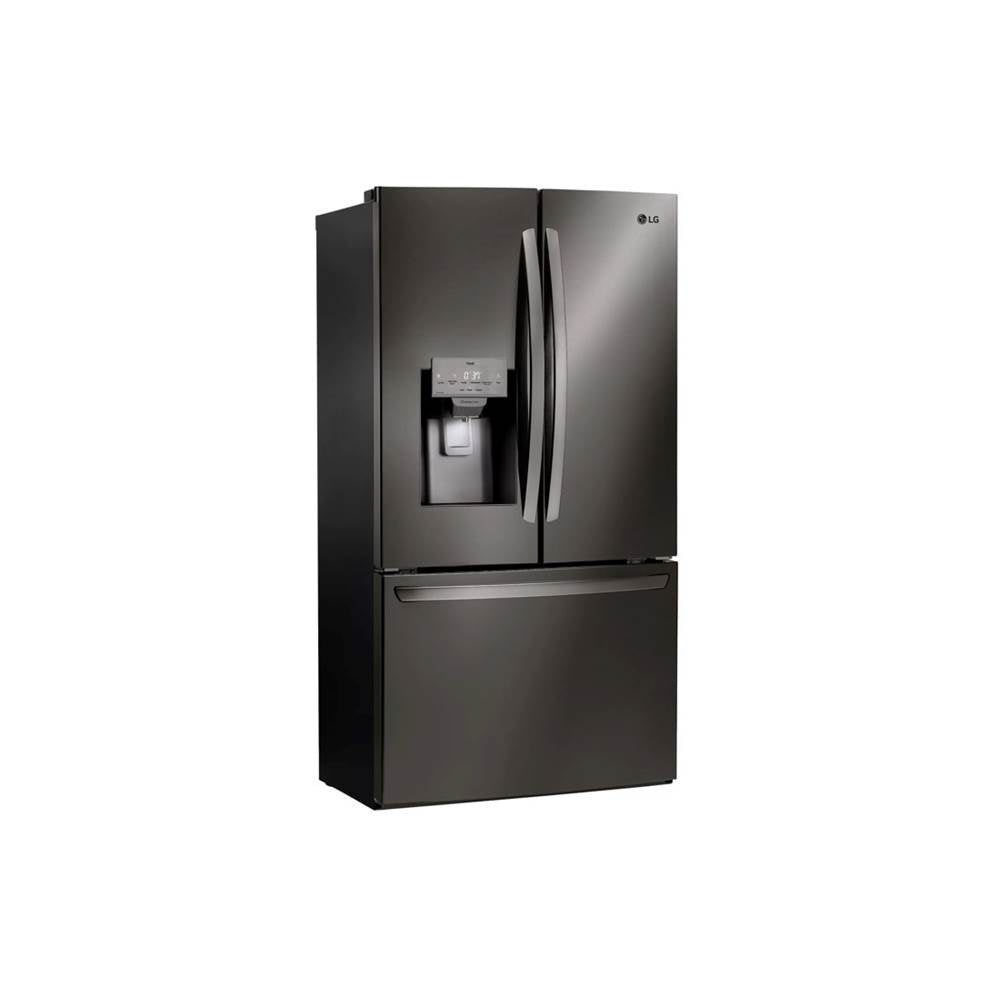 28 cu.ft 3 Door French Door, Standard Depth, Ice and Water with Single Ice, Printproof BSTS