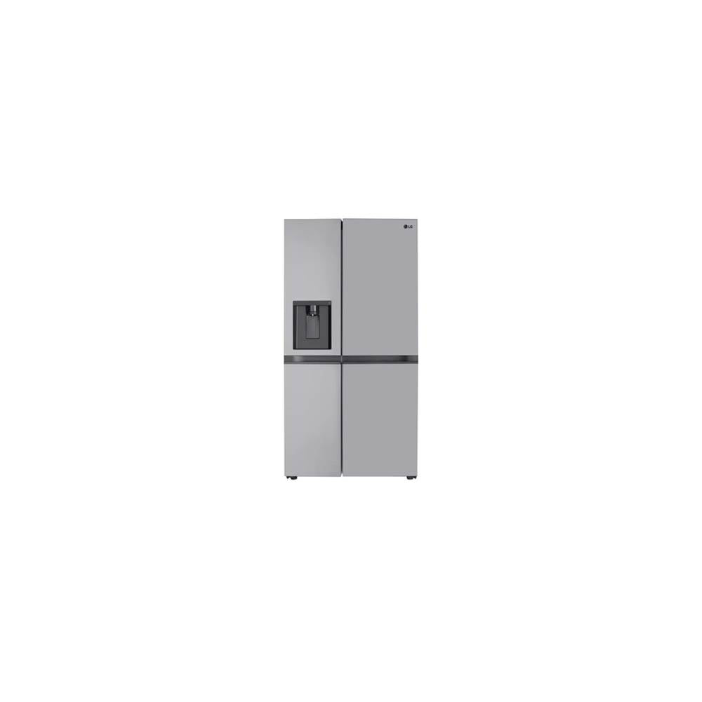 LG Appliances - 28 cu. ft SxS, Standard Depth, Ext.Water, Printproof STS - Print Proof Stainless Steel