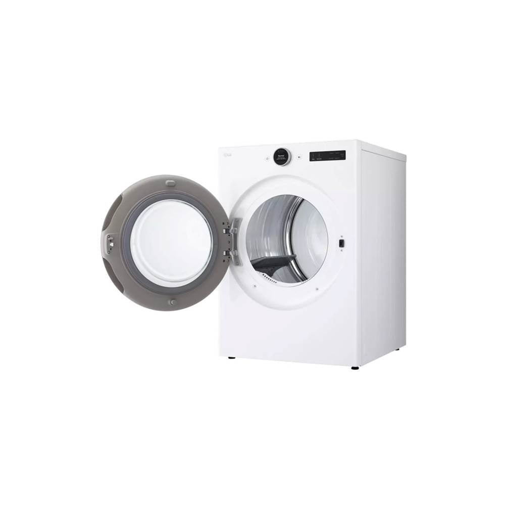 7.4 cu.ft. Ultra Large Capacity Gas Dryer with Sensor Dry, TurboSteamE Technology and Wi-Fi Connectivity, Graphite Steel
