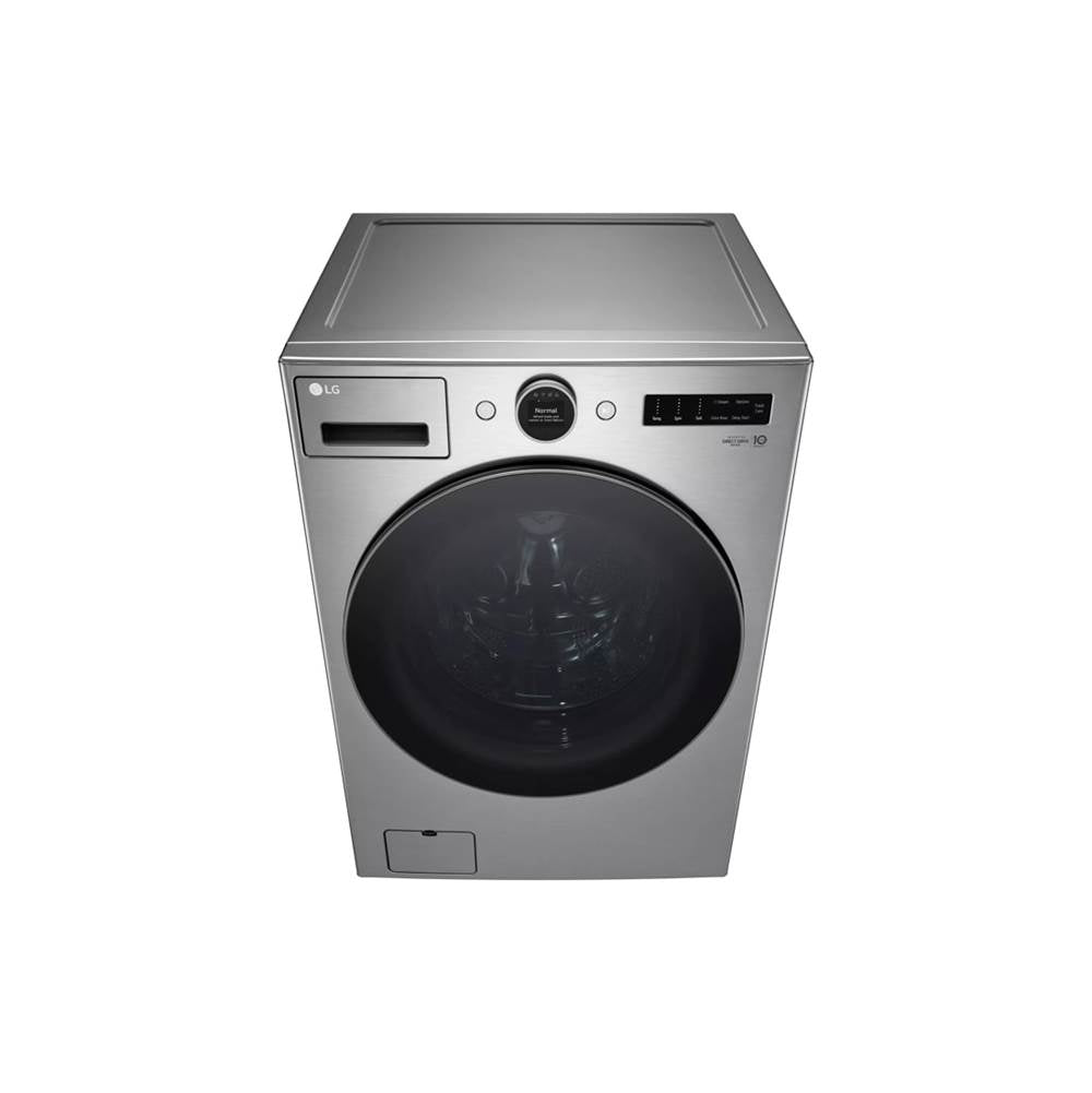4.5 cu.ft. Ultra Large Capacity Front Load Washer with AIDD, TurboWash, Steam and Wi-FiConnectivity, Graphite Steel