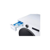 4.5 cu.ft. Ultra Large Capacity Front Load Washer with AIDD, TurboWash, Steam and Wi-FiConnectivity, White