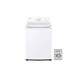 LG Appliances - 4.1 cu.ft. Ultra Large Capacity Top Load Washer, Agitator, White - White
