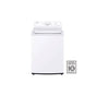 LG Appliances - 4.1 cu.ft. Ultra Large Capacity Top Load Washer, Agitator, White - White