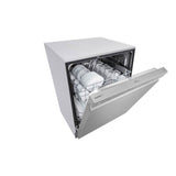 ADA Compliant, Front control, QuadWash, Stainless Interior, EasyRack Plus, 48dB, Stainless Steel