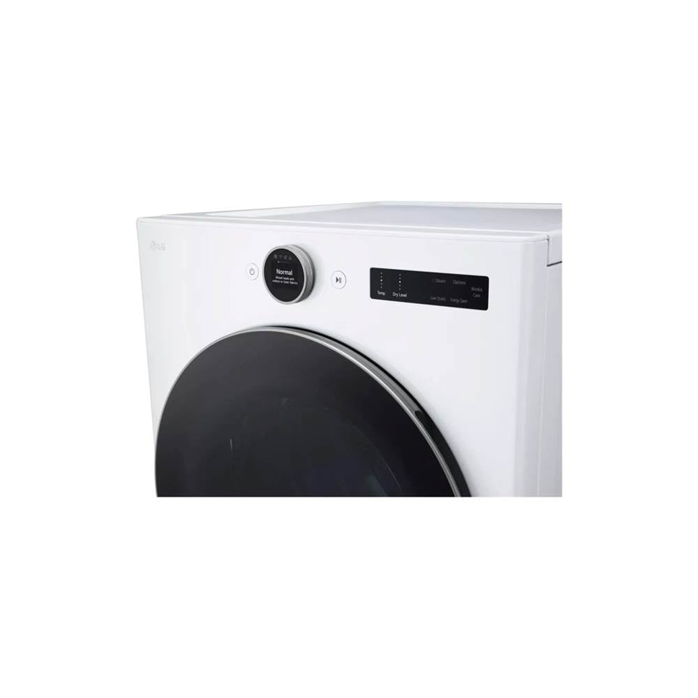 7.4 cu.ft. Ultra Large Capacity Electric Dryer with Sensor Dry, TurboSteamE Technology and Wi-Fi Connectivity, Graphite Steel