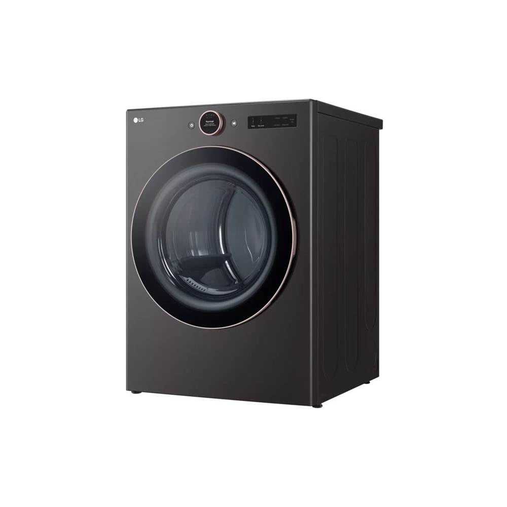 7.4 cu.ft. Ultra Large Capacity  Gas Dryer with Sensor Dry, TurboSteam Technology and Wi-Fi Connectivity, Black Steel