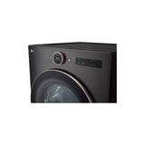 7.4 cu.ft. Ultra Large Capacity  Gas Dryer with Sensor Dry, TurboSteam Technology and Wi-Fi Connectivity, Black Steel