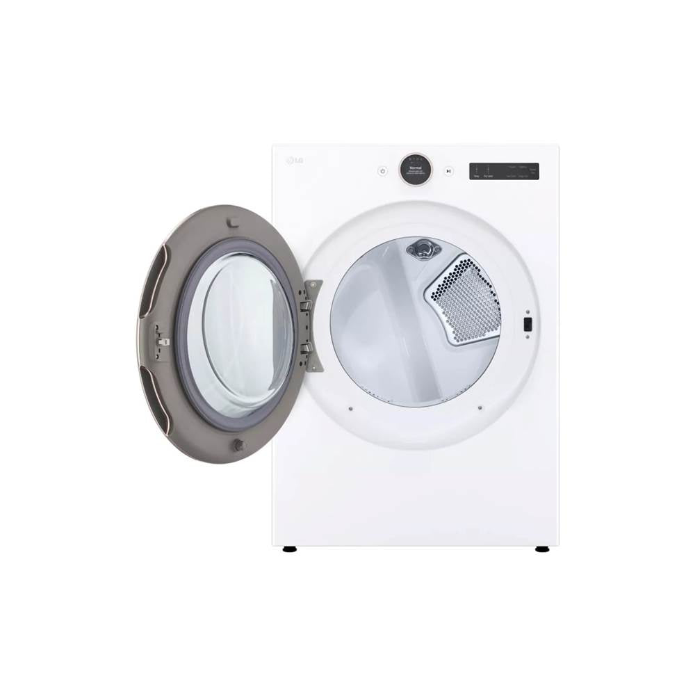7.4 cu.ft. Ultra Large Capacity  Gas Dryer with Sensor Dry, TurboSteam Technology and Wi-Fi Connectivity, Black Steel