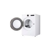 7.4 cu.ft. Ultra Large Capacity  Gas Dryer with Sensor Dry, TurboSteam Technology and Wi-Fi Connectivity, Black Steel