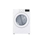 LG Appliances - 7.4 cu.ft. Ultra Large Capacity  Electric Dryer with Sensor Dry,  NFC Tag On, White - White