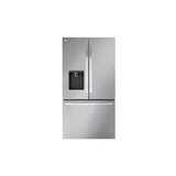 LG Appliances - 26 cu.ft. 3-Door French Door, Counter Depth, Dual Ice Maker, PrintProof Stainless Steel Only - PrintProof Stainless Steel
