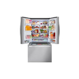 26 cu.ft. 3-Door French Door, Counter Depth, Dual Ice Maker, PrintProof Stainless Steel Only