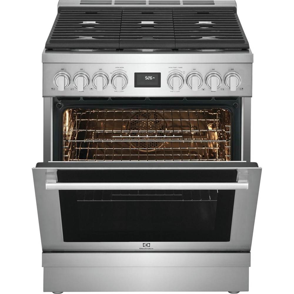 Electrolux - 30'' Dual Fuel Range - Stainless Steel