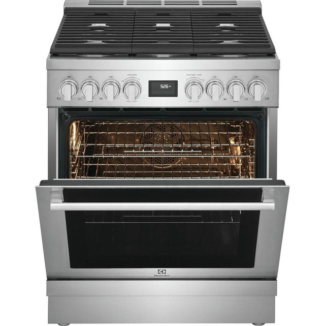 Electrolux - 30'' Dual Fuel Range - Stainless Steel