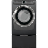 Electrolux - Front Load Perfect Steam Electric Dryer with LuxCare Dry and Instant Refresh - 8.0 Cu. Ft. - Titanium