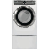 Electrolux - Front Load Perfect Steam Gas Dryer with PredictiveDry and Instant Refresh - 8.0. Cu. Ft. - White