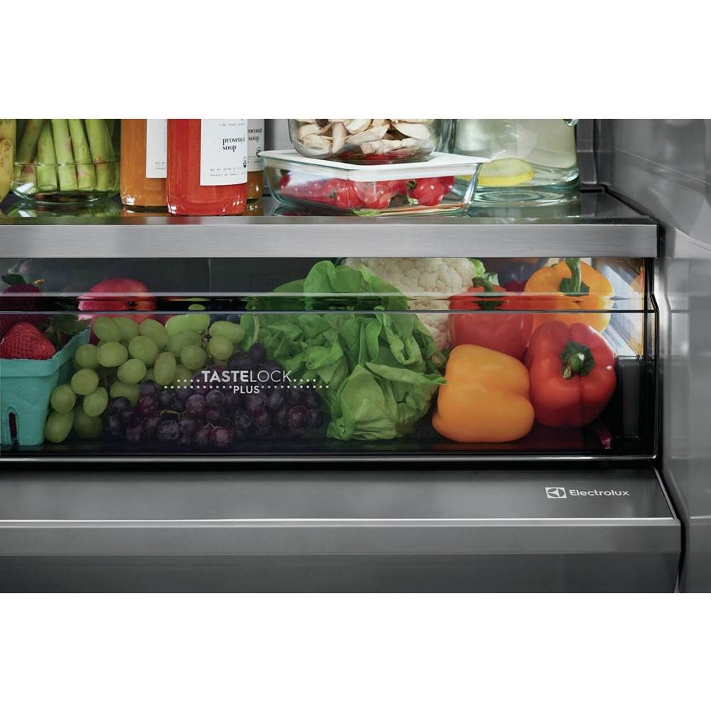 Electrolux - 19 Cu. Ft Single-Door Refrigerator - Stainless Steel