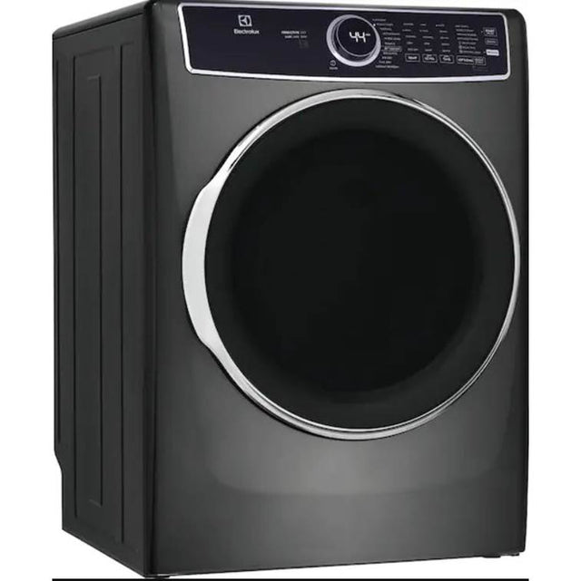 Electrolux - Front Load Perfect Steam Gas Dryer with LuxCare Dry and Instant Refresh - 8.0 Cu. Ft. - Titanium