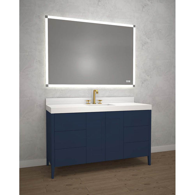 Madeli - Madeli Encore 60C'' Free standing Vanity Sapphire - No Handles - Sapphire