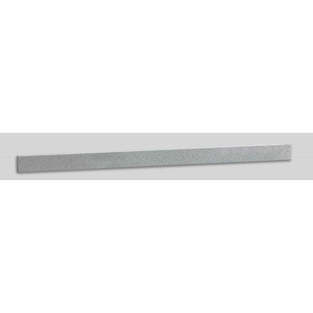 Madeli - Madeli Quartzstone Backsplash, 24'' x 4'' x 3/4'', Silver Grey - Silver Grey
