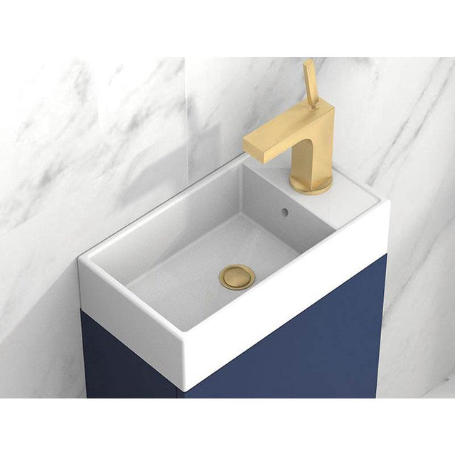 Madeli - Madeli  Ceramic Basin CB-1910  Above Counter in White - White