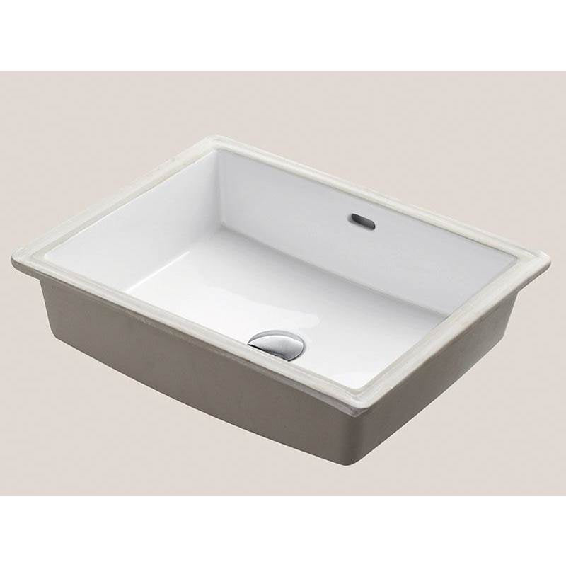 Madeli - Madeli  Ceramic Basin CB-2015 Under Mount in White - White