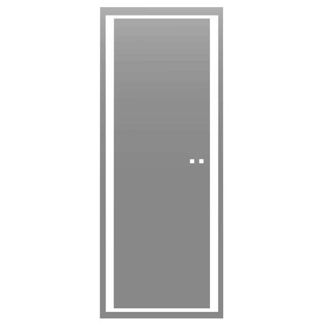 Madeli - Madeli Sanctuary Lighted Slique Mirror, 24'' x 60'' x 7/8'', Rectangular, 2700/4000K Temperature, Deffoger, Dimmable