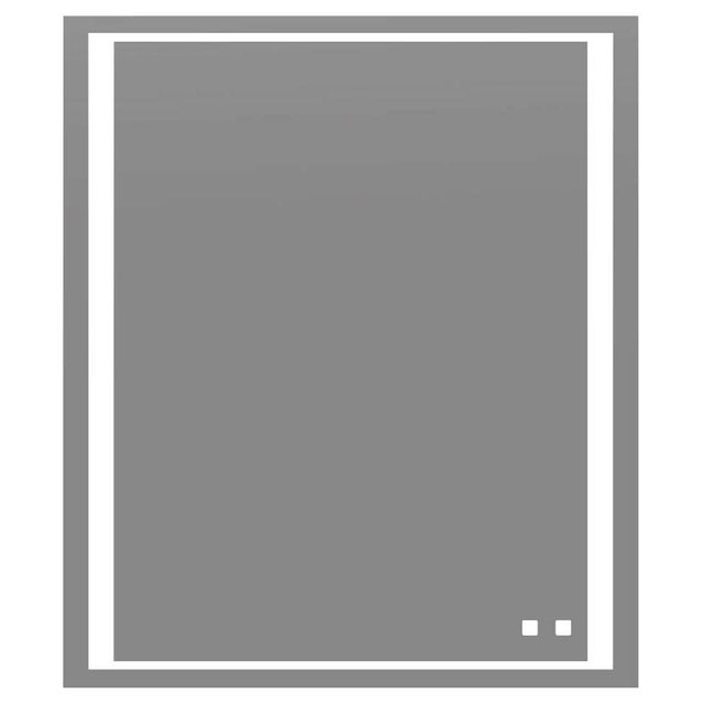 Madeli - Madeli Sanctuary Lighted Slique Mirror, 36'' x 42'' x 7/8'', Rectangular, 2700/4000K Temperature, Deffoger, Dimmable