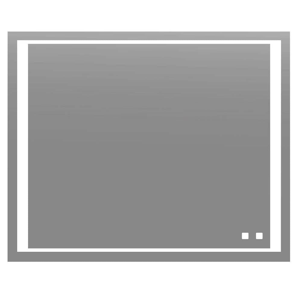 Madeli - Madeli Sanctuary Lighted Slique Mirror, 42'' x 36'' x 7/8'', Rectangular, 2700/4000K Temperature, Deffoger, Dimmable