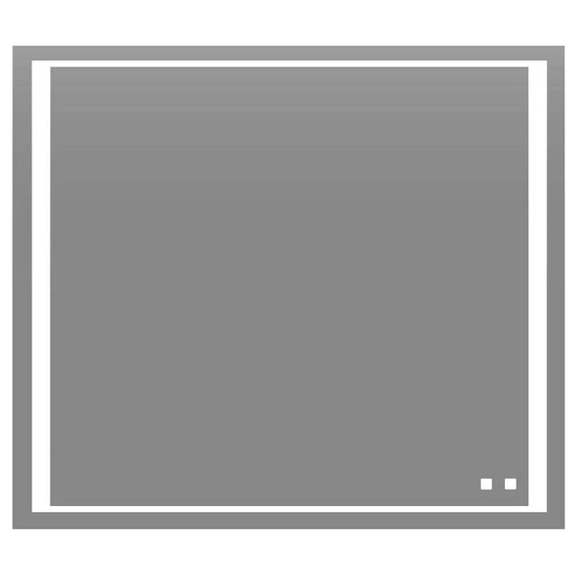 Madeli - Madeli Sanctuary Lighted Slique Mirror, 48'' x 36'' x 7/8'', Rectangular, 2700/4000K Temperature, Deffoger, Dimmable