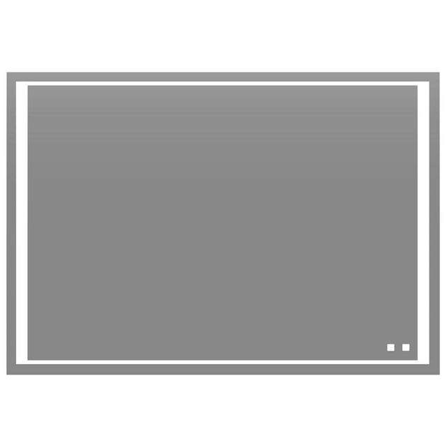 Madeli - Madeli Sanctuary Lighted Slique Mirror, 60'' x 36'' x 7/8'', Rectangular, 2700/4000K Temperature, Deffoger, Dimmable