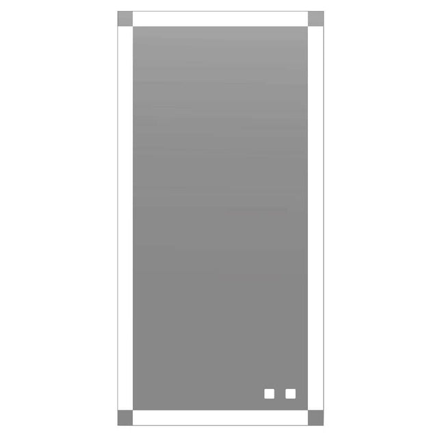 Madeli - Madeli Tranquility Lighted Slique Mirror, 20'' x 36'' x 7/8'', Rectangular, 2700/4000K Temperature, Deffoger, Dimmable