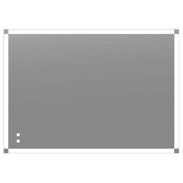 Madeli - Madeli Tranquility Lighted Slique Mirror, 20'' x 42'' x 7/8'', Rectangular, 2700/4000K Temperature, Deffoger, Dimmable