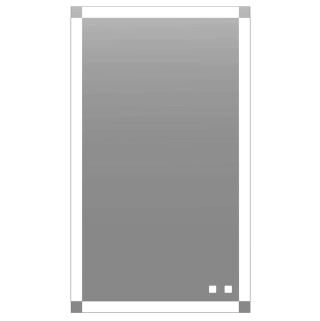 Madeli - Madeli Tranquility Lighted Slique Mirror, 24'' x 36'' x 7/8'', Rectangular, 2700/4000K Temperature, Deffoger, Dimmable