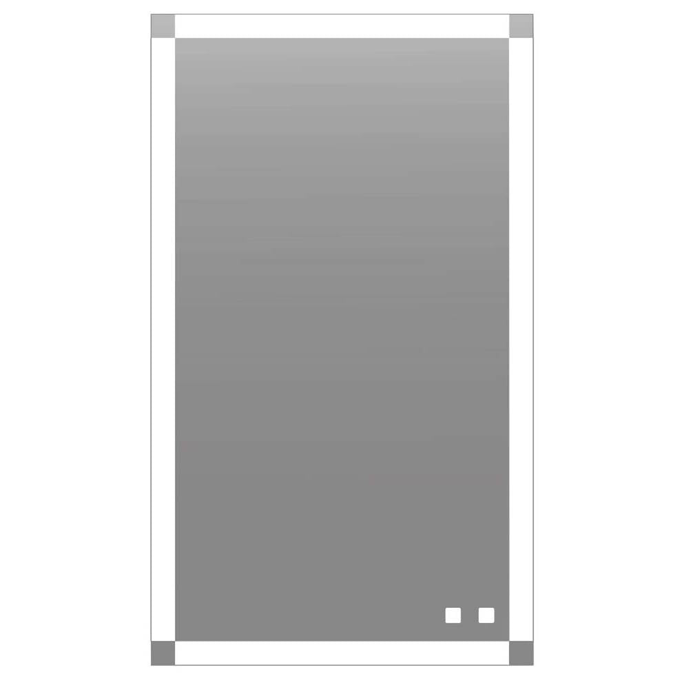 Madeli - Madeli Tranquility Lighted Slique Mirror, 24'' x 42'' x 7/8'', Rectangular, 2700/4000K Temperature, Deffoger, Dimmable